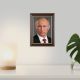 Портрет Путина Владимира Владимировича, формат (20x30 см.), в пластиковой рамке.
