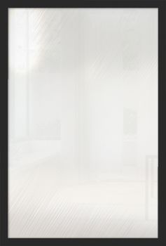 Зеркало в алюминиевой раме Nielsen 23 мм. матовая черная 50*70